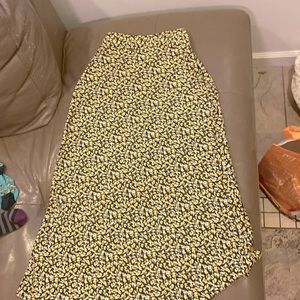 long maxi skirt from urban outfitters